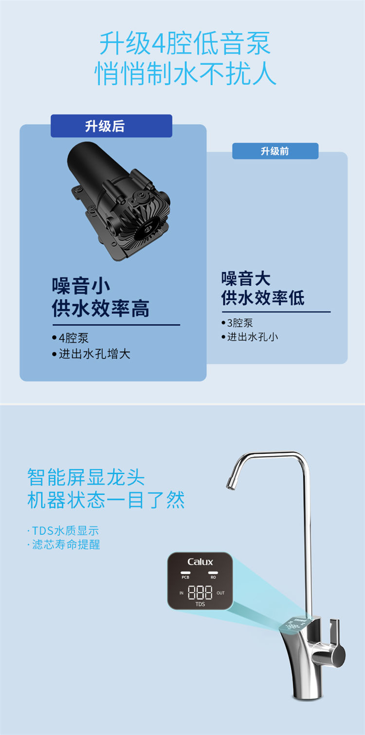 家樂事1000G大流量富鍶凈水機J1012產(chǎn)品介紹